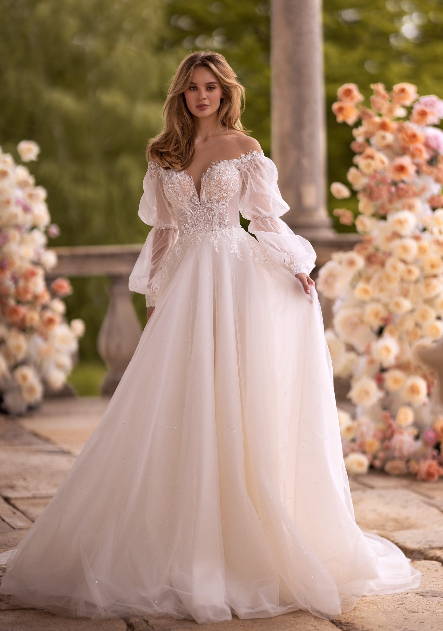 Robe de mariée bohème