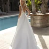 Robe de Mariée dos nu V intégral