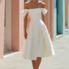 Robe de Mariée style rétro pin up années 50