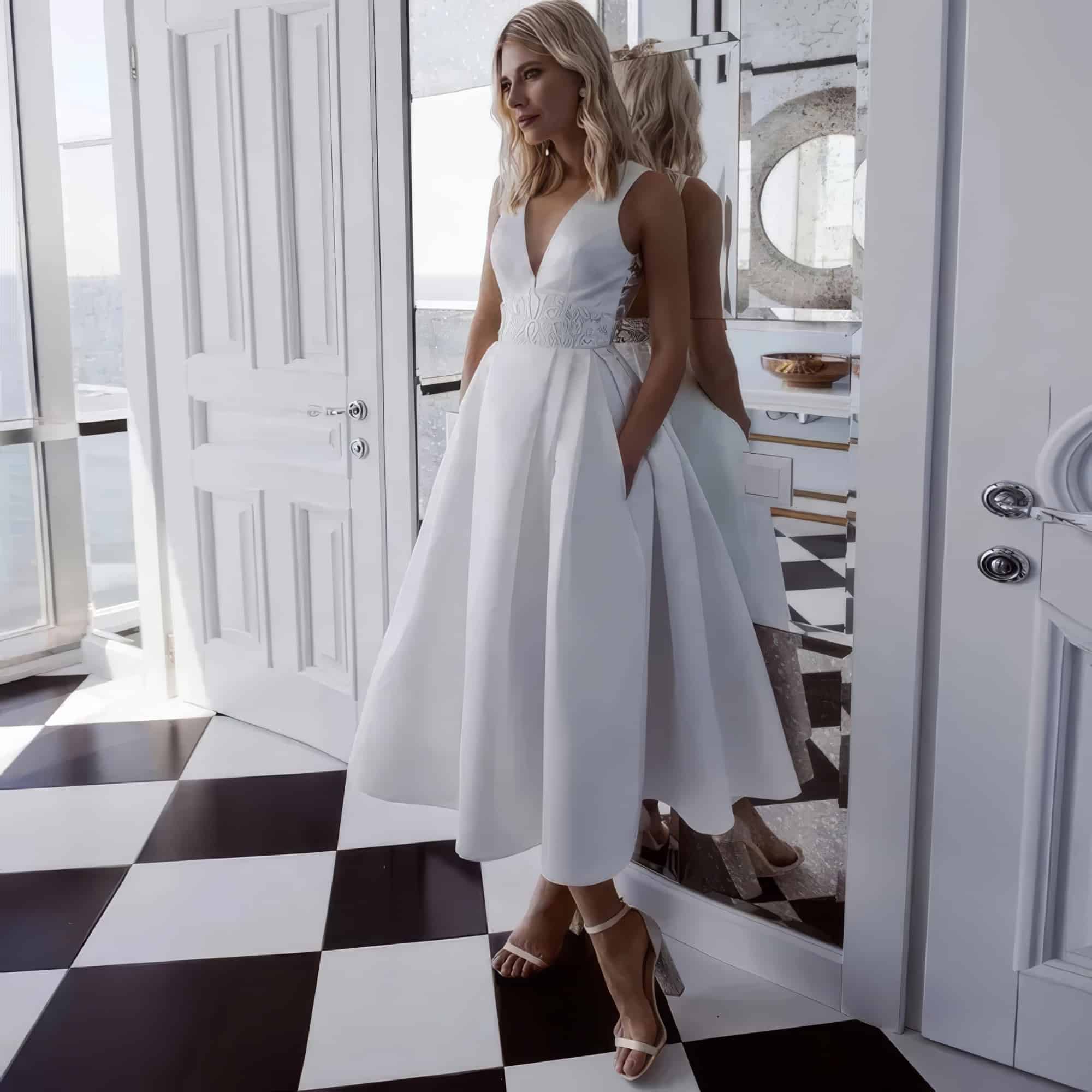 Lina - robe de mariée sur mesure - Le Palais de la Mariée