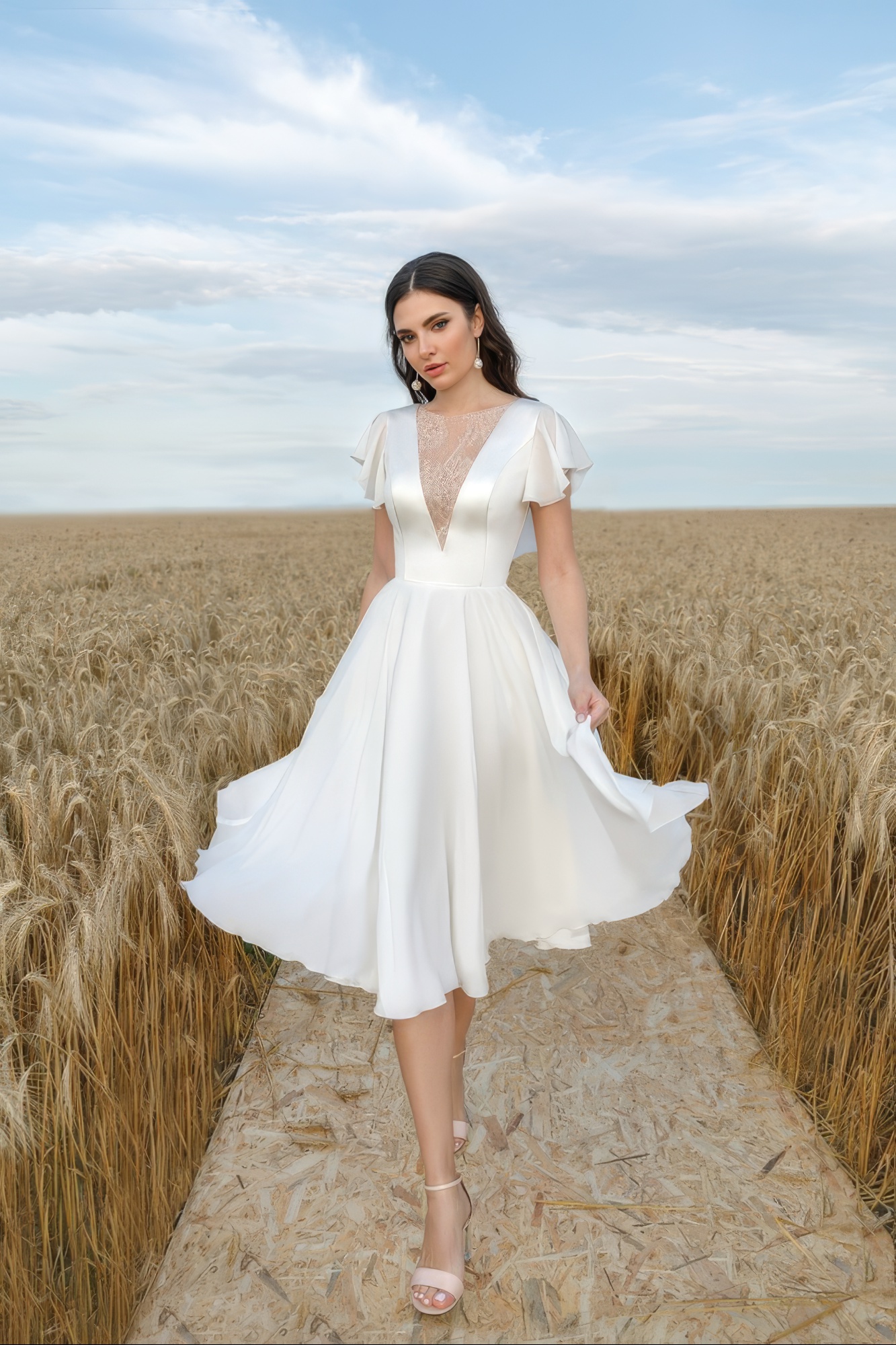 Nina - robe de mariée sur mesure - Le Palais de la Mariée