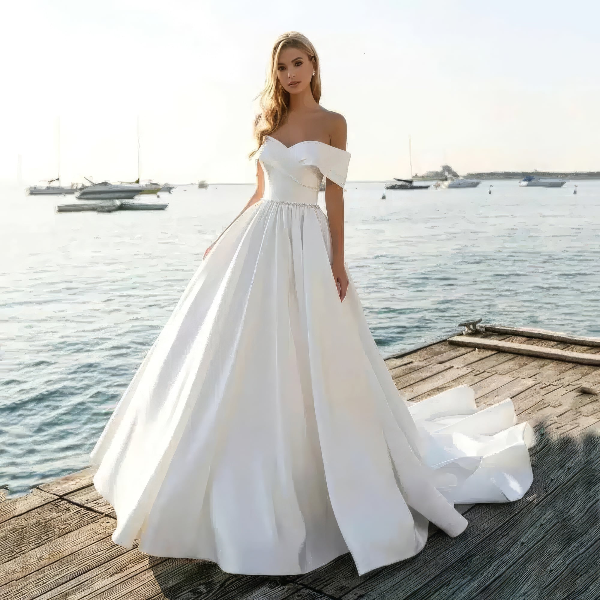Anastasie - robe de mariée sur mesure - Le Palais de la Mariée