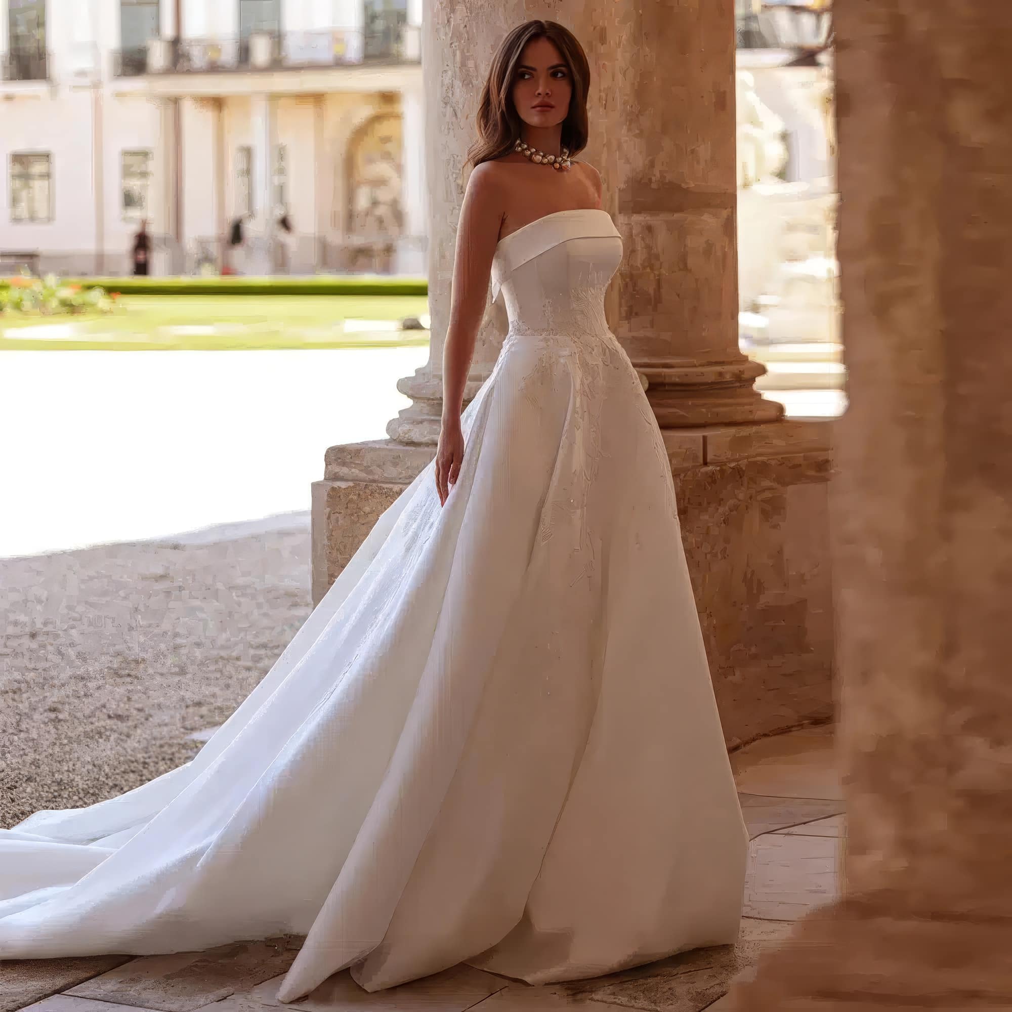 Maéva - robe de mariée sur mesure - Le Palais de la Mariée