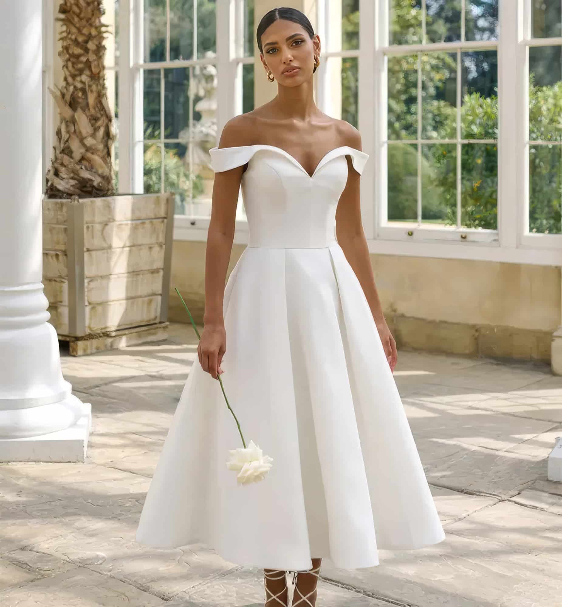 Albertine - robe de mariée sur mesure - Le Palais de la Mariée