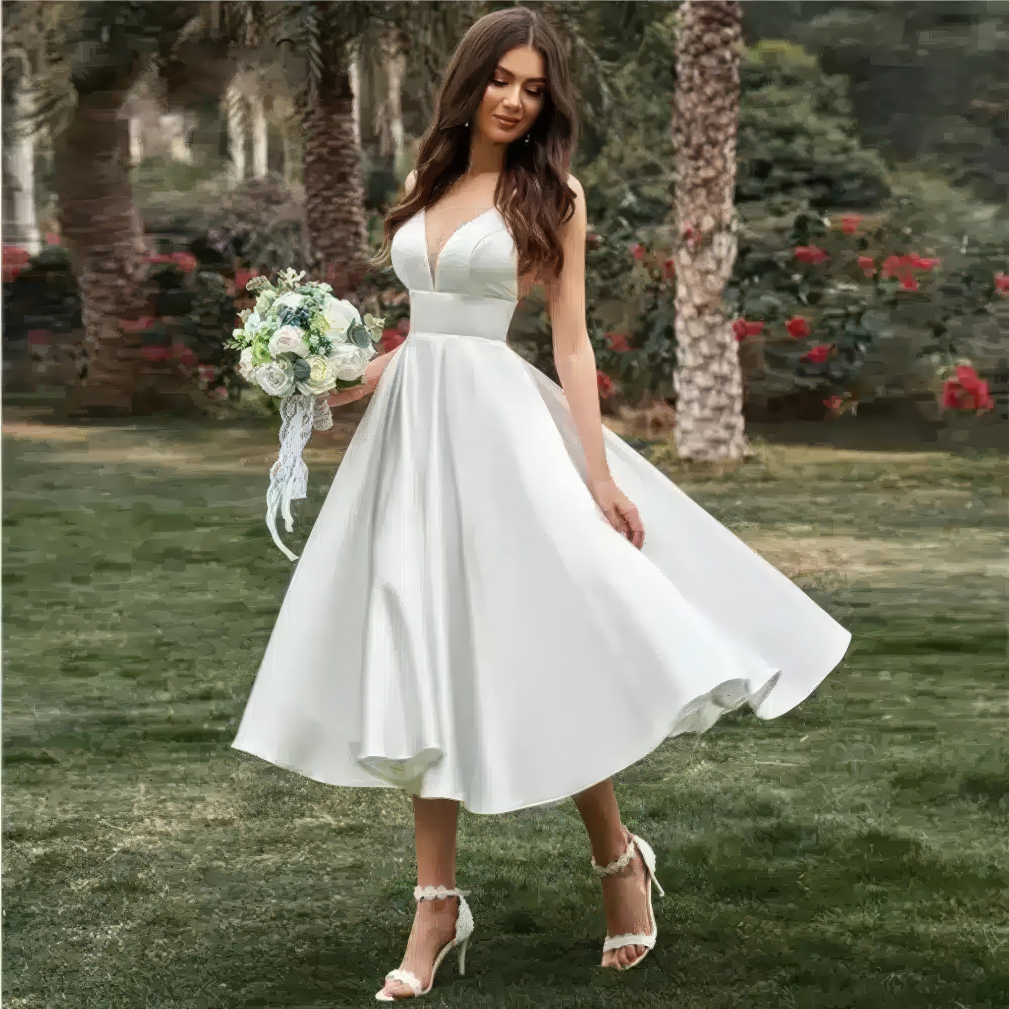 Léontine - robe de mariée sur mesure - Le Palais de la Mariée